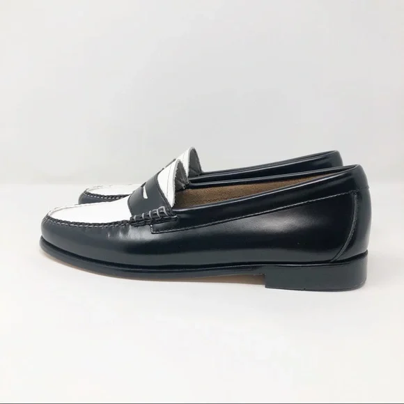 Madewell Black and White Loafers - Picture 3 of 8